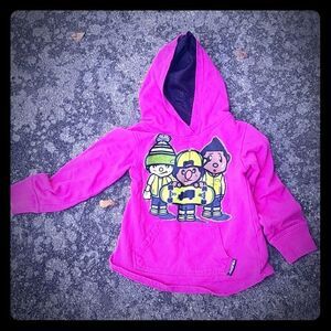 Trukfit Pink Girls Hoodie